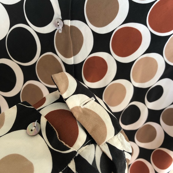 100% Silk Fall 2001 Banana Republic Button Down - Picture 7 of 7